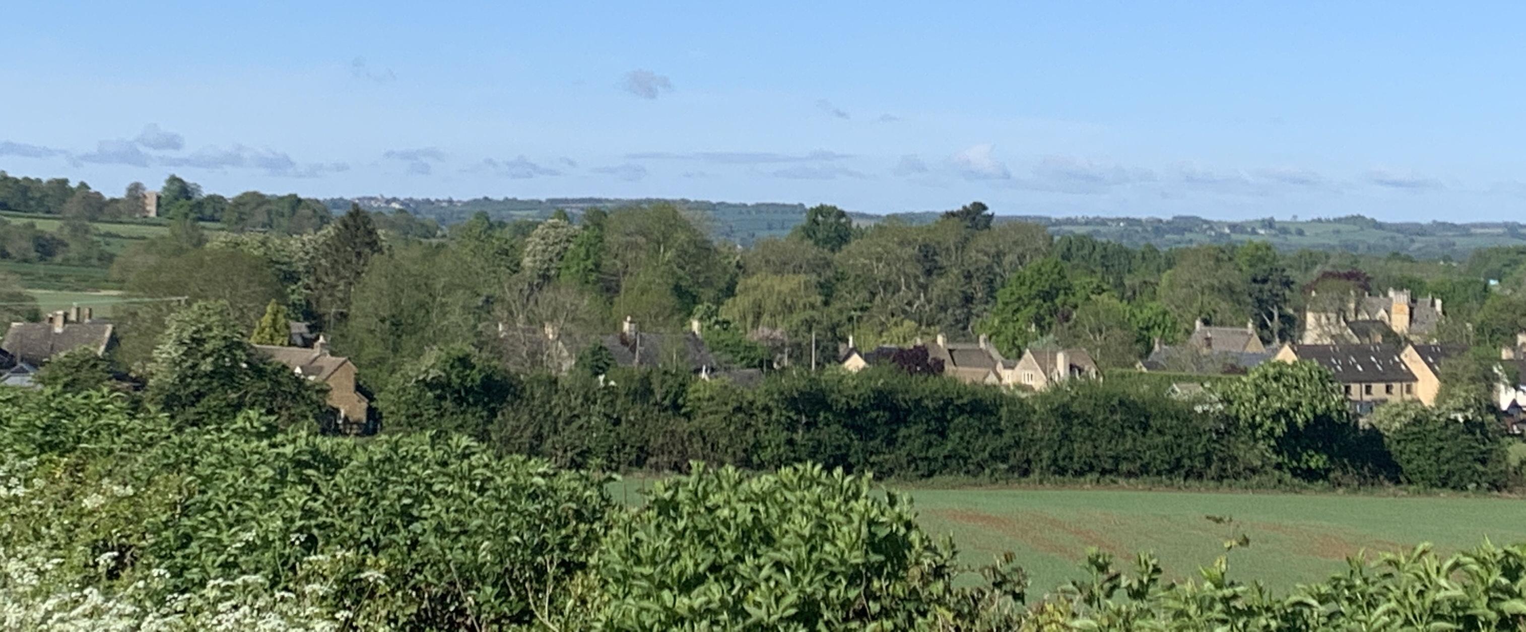 View of Village from Oakham Road 